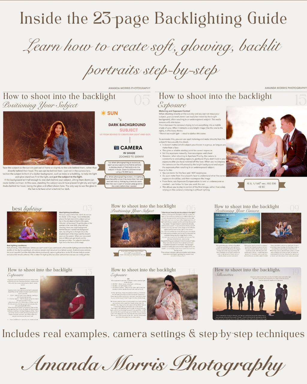 Backlighting for portrait photographers