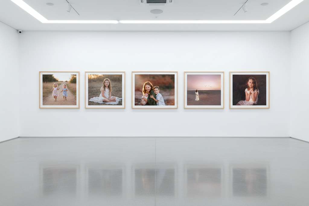 Portrait Gallery - White Cool Gallery No People